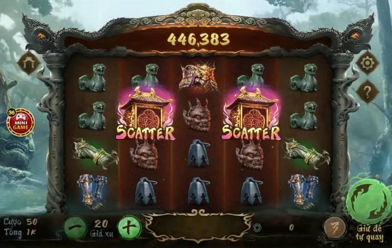 Online Sabong match with roosters in an arena.